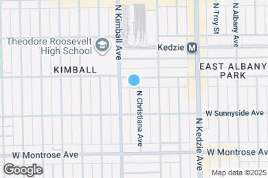 Map image of the property - 4538 N Christiana Ave