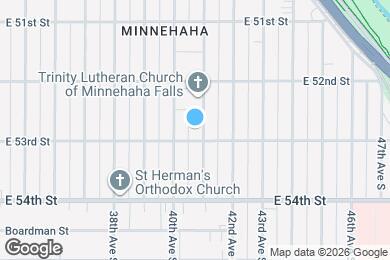 Map image of the property - 5244 41st Ave S