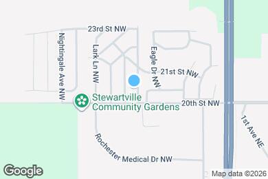 Map image of the property - 2005 Falcon Terrace NW