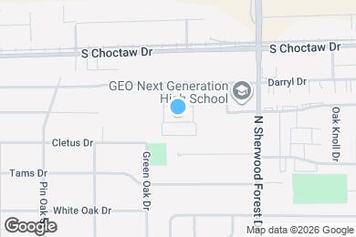 Map image of the property - Sherwood Oaks Apartments Homes