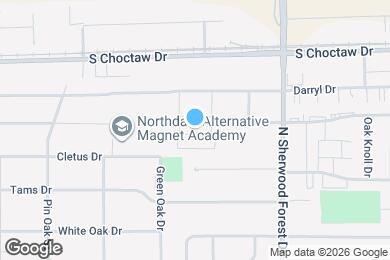 Map image of the property - Sherwood Oaks