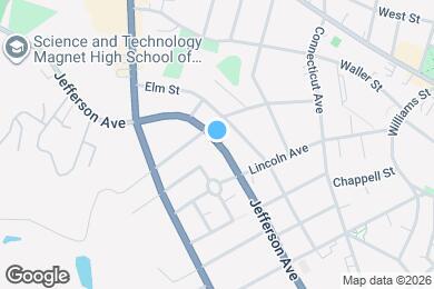 Map image of the property - 262 Jefferson Ave