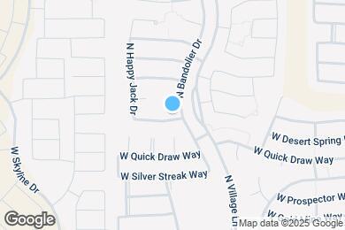 Map image of the property - 2478 W Desert Spring Way