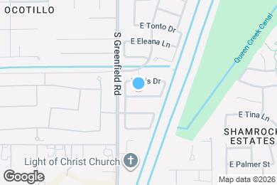 Map image of the property - 2458 East Anika Drive
