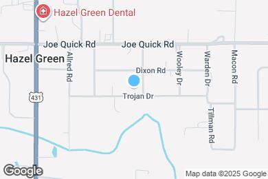 Map image of the property - 193 Trojan Dr