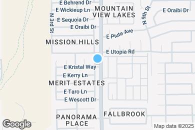 Map image of the property - 19229 N 6th St