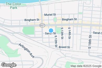 Map image of the property - 1110 Sarah St