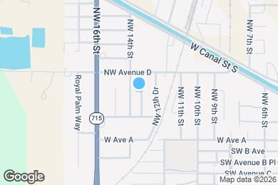 Map image of the property - 320 NW 13th St