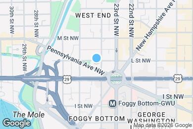 Map image of the property - 2401 Penn Ave