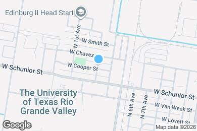 Map image of the property - 918 N Woodson Ave