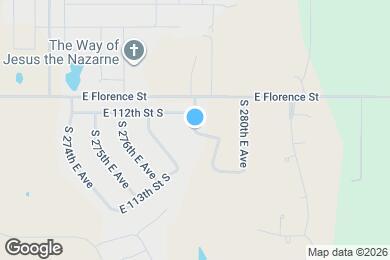 Map image of the property - 28178 E 112th Pl S