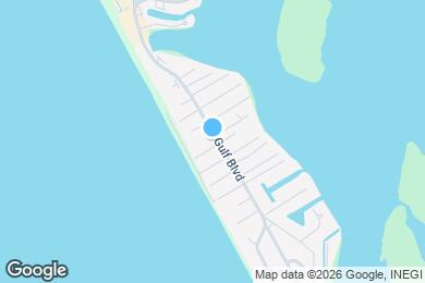 Map image of the property - 1600 Gulf Blvd