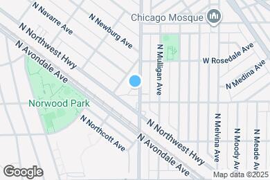 Map image of the property - 5834 N Nagle Ave