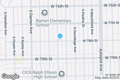 Map image of the property - 1818 W 78th St