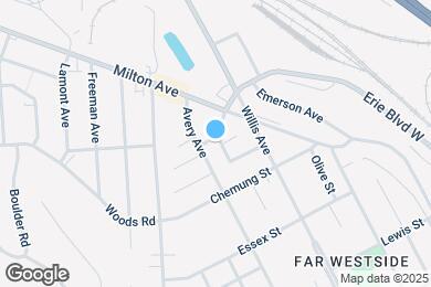 Map image of the property - 303 Gere Ave
