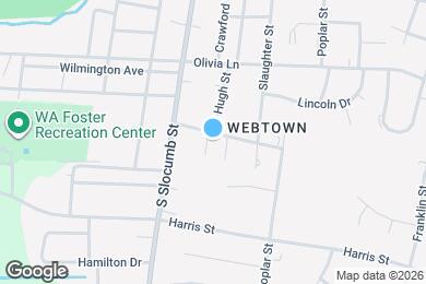 Map image of the property - 1102 Crawford St