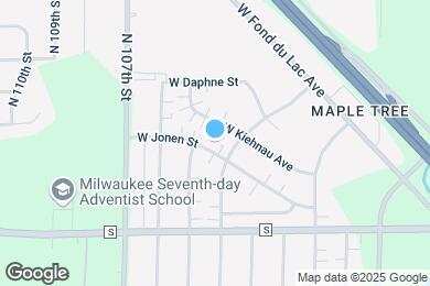Map image of the property - 10420-10422 W. Jonen St.