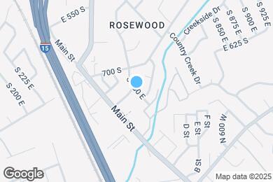 Map image of the property - 706 S 600 E