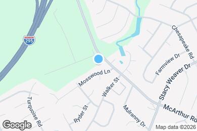 Map image of the property - 620 Mosswood Ln