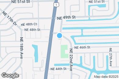 Map image of the property - 4751 NE 21st Ter