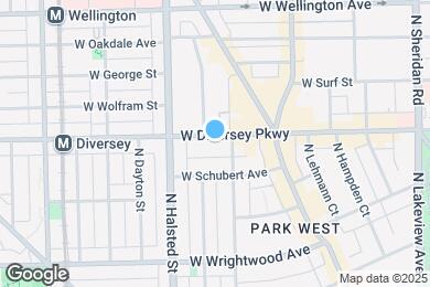 Map image of the property - 715 W Diversey Pky