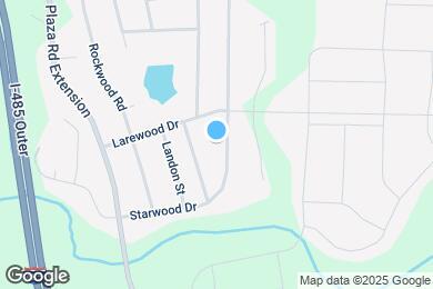 Map image of the property - 10318 Starwood Dr