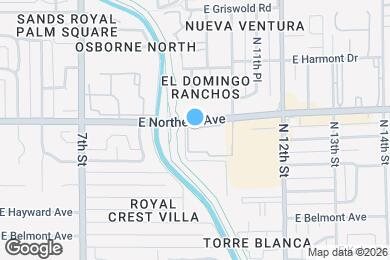 Map image of the property - 1005 E Northern Ave