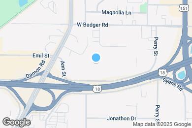 Map image of the property - Southview Apartments