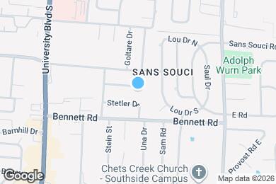 Map image of the property - 6330 Maney Dr S