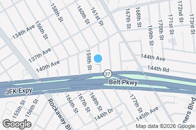 Map image of the property - 140-50 160th St