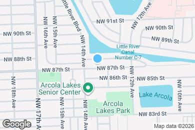 Map image of the property - 1331 NW 87th St