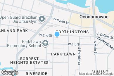 Map image of the property - 337 W 2nd St