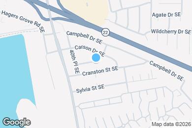 Map image of the property - 4110 Coolidge Dr SE