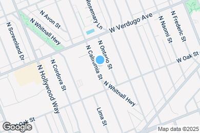 Map image of the property - 446 N California St