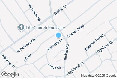 Map image of the property - 1115 Henrietta Dr