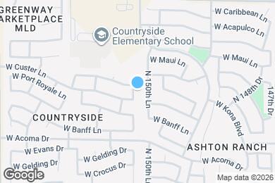 Map image of the property - 14949 N 151st Dr