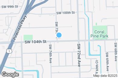 Map image of the property - 7335 SW 104th St
