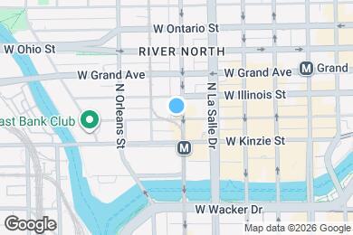 Map image of the property - 206 W Hubbard St