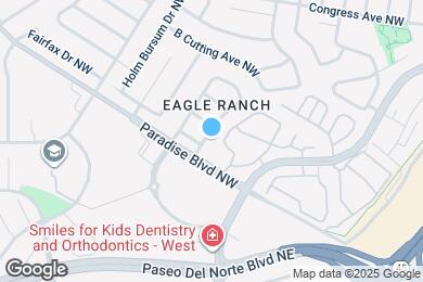 Map image of the property - 9216 Saguaro St NW