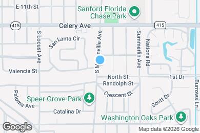 Map image of the property - 1513 S Mellonville Ave