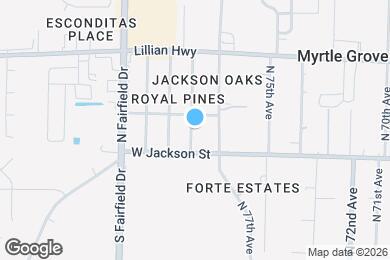 Map image of the property - 610 N 78th Ave