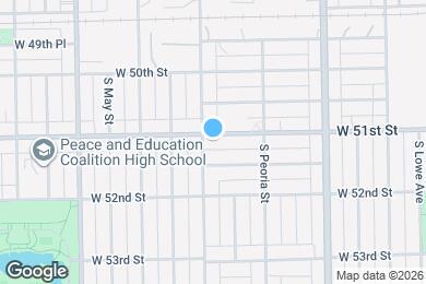 Map image of the property - 951 W 51st St