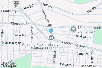 Map image of the property - 222 Clymer St