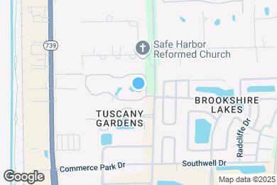 Map image of the property - 13100 Bella Casa Cir
