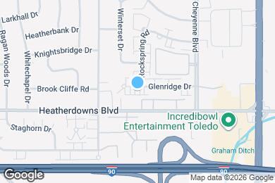 Map image of the property - 5509 Glenridge Dr