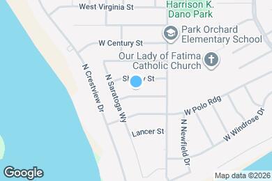 Map image of the property - 1328 W Javelin St