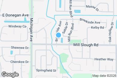 Map image of the property - 2409 Brookside Ave