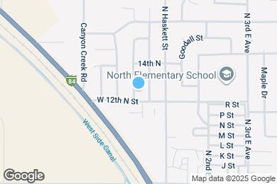 Map image of the property - 1260 Del Mar St