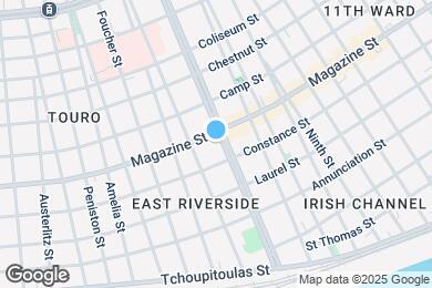 Map image of the property - 3400 Magazine St