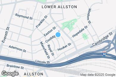 Map image of the property - 33 Arden St